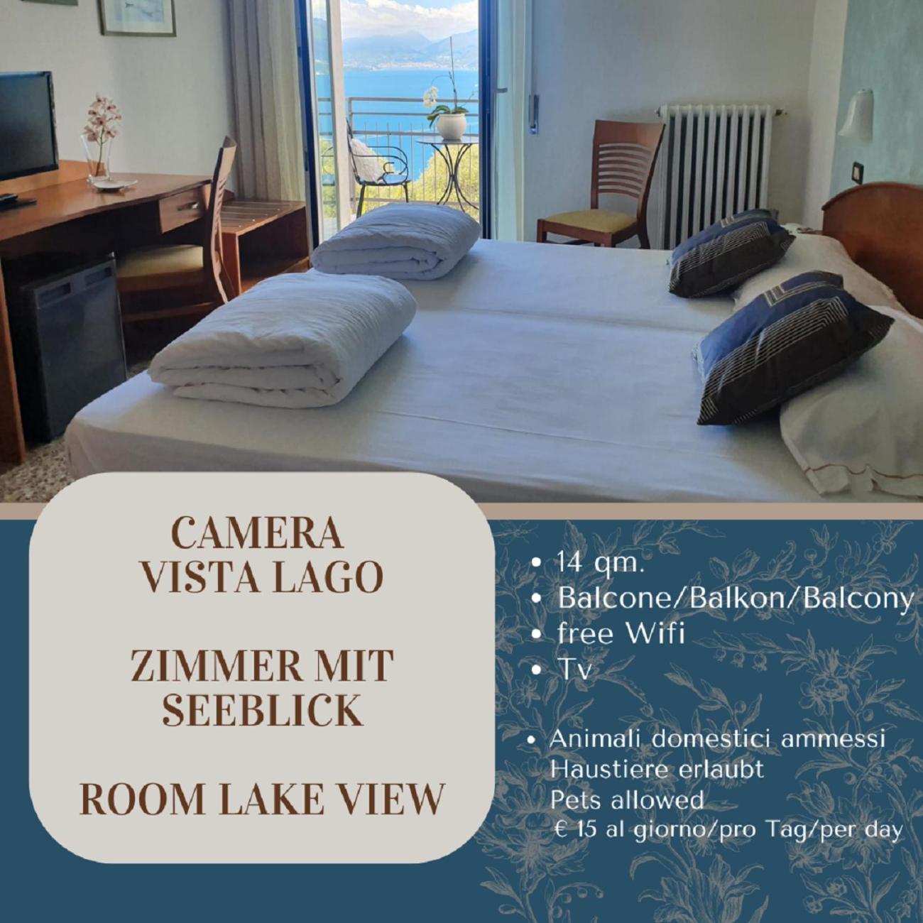 Hotel 2 Palme Torri Del Benaco Eksteriør billede